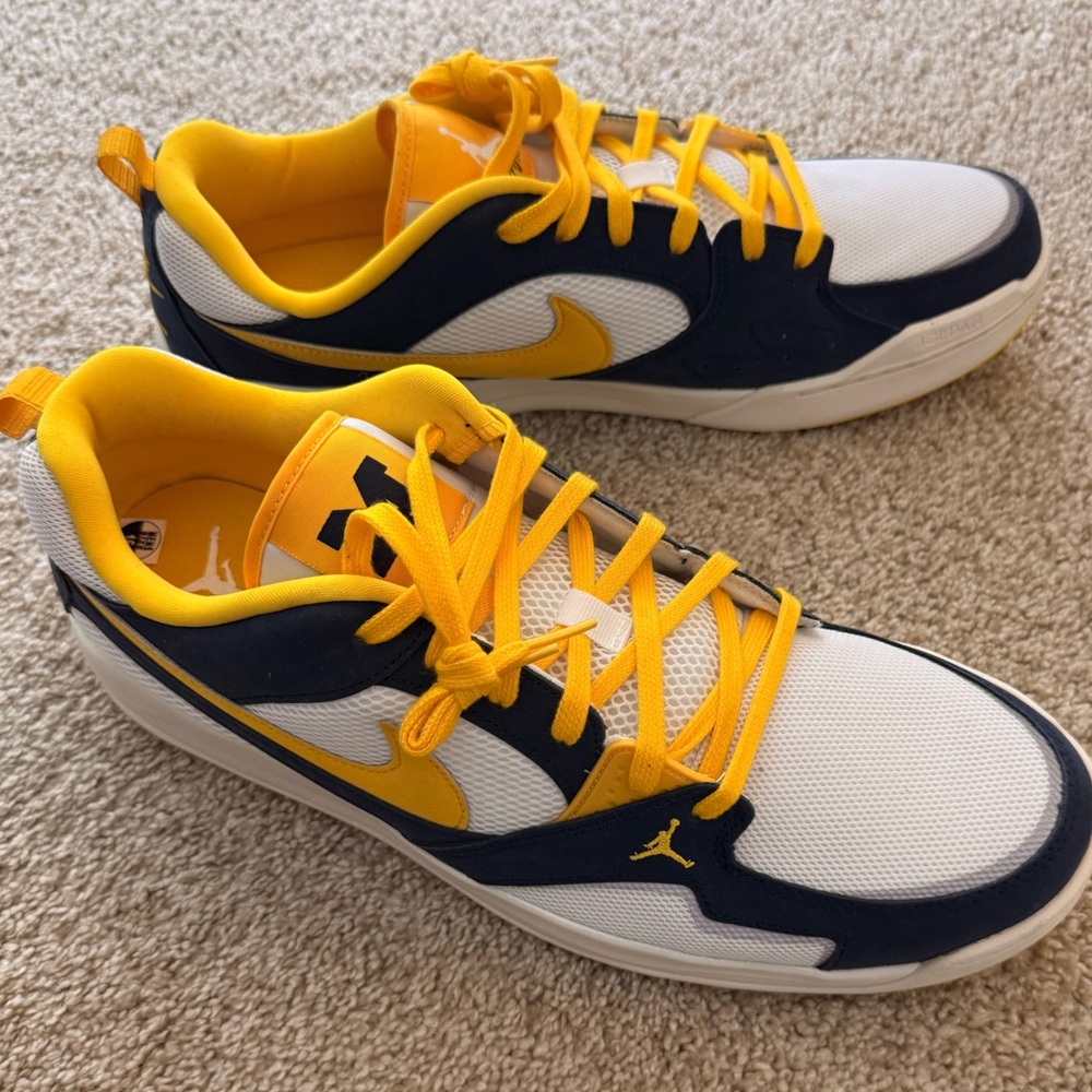 NEW University of Michigan Jordan Sneakers